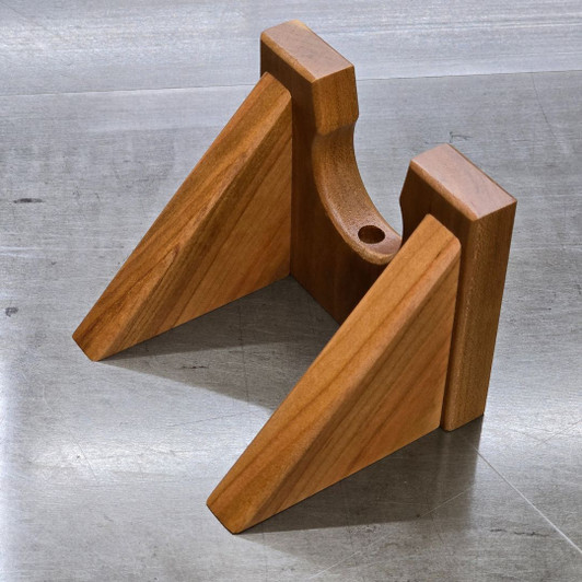 solid cherry ukulele hanger for hanging ukulele or mandolin to display on the wall
