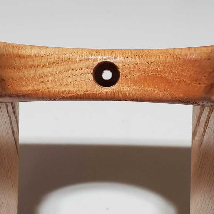 Red Oak Classical Guitar Wall Hanger, Stepped Mounting Hole