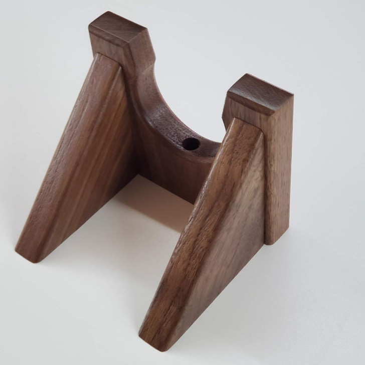 Walnut Classical Guitar Wall Hanger, bottom right view