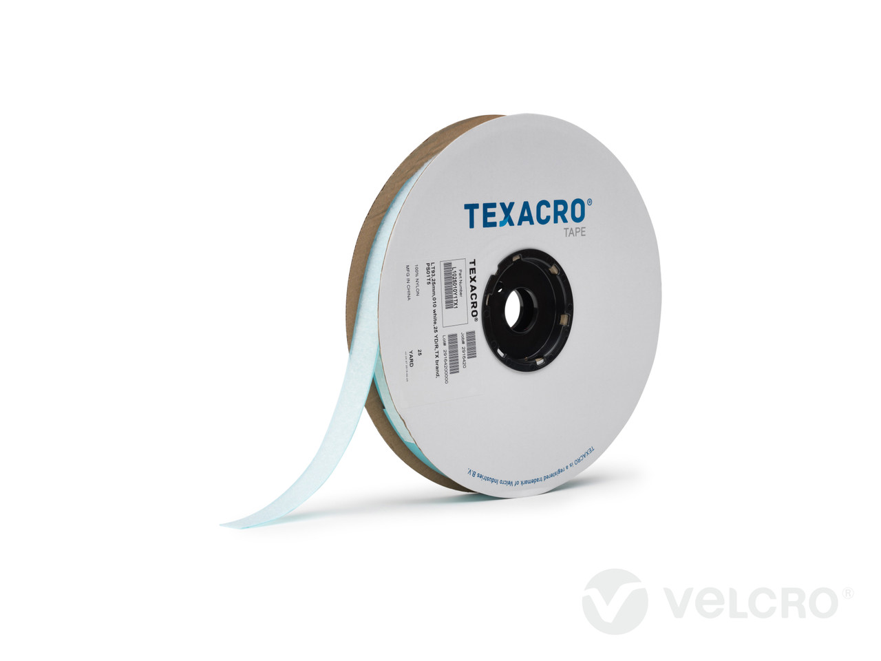 2” Wide x 8” (Inch) VELCRO® Brand TEXACRO Stick-On Strip (Hook & Loop) -  Black 