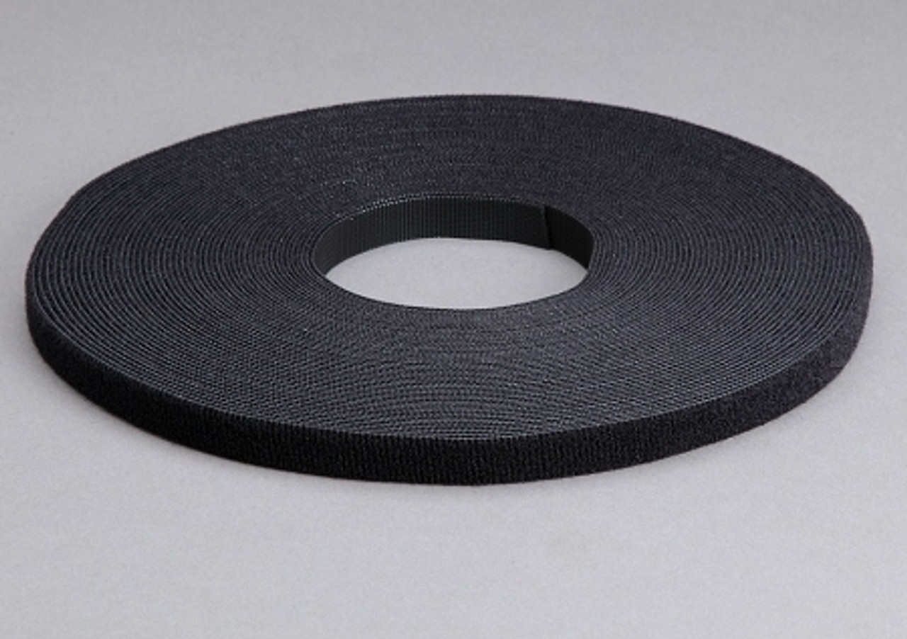 Velcro USA Inc. - Black ONE-WRAP Strip,1/2 inch x 25 yd