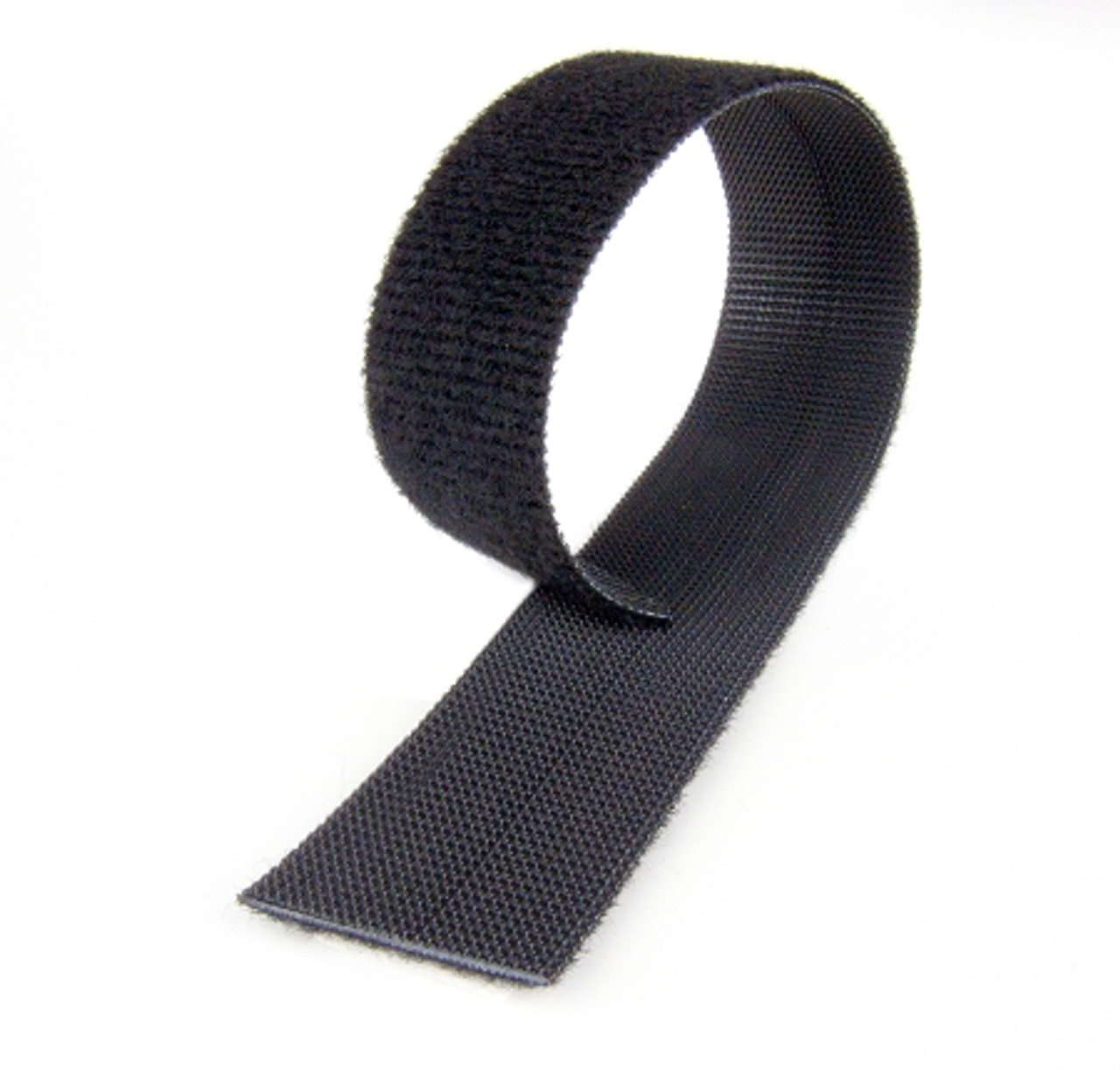 25 Pack Black Reusable 6 (Long) x 0.5 (Wide) Velcro Straps with Calrad  Logo