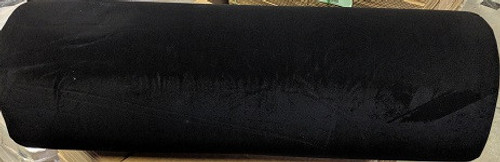 Image of Wide VELCRO® Brand Knit Loop Black 58'' wide  - by the yard as roll or custom cut from iTapeStore.com