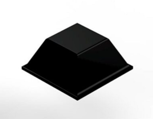 Closeup image of 3M™ Bumpon™ SJ5018 Square 0.5'' x 0.23'' Rubber Foot available at iTapeStore.com