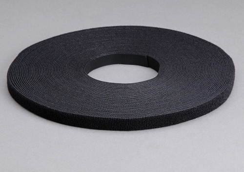 Image of a 1/2'' X 25 Yard VELCRO® Brand ONE-WRAP® Roll in black available at iTapeStore.com
