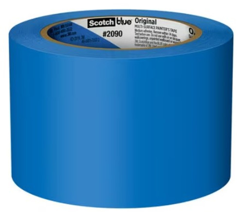 Image of single roll of 3M™ Scotch® Blue Painter's Tape 2.83 inch wide available at iTapeStore.com