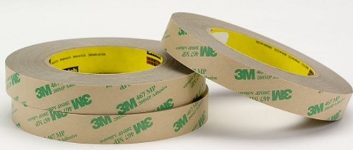 Image of two rolls of 3M™ 467MP Transfer Tape available at iTapeStore.com