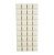 Pad of White 3M™ Bumpon™ SJ5023 Square 0.81'' x 0.3'' Rubber Foot at iTapeStore.com