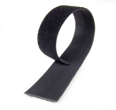 VELCRO® Brand Reusable ONE-WRAP® Hook & Loop Tape 1 X 12ft (4 yards) Black  