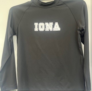 SWIM RASH VEST - BLACK