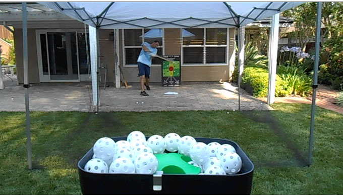 Backyard Pitching Machine & Batting Cage | Personal Pitcher