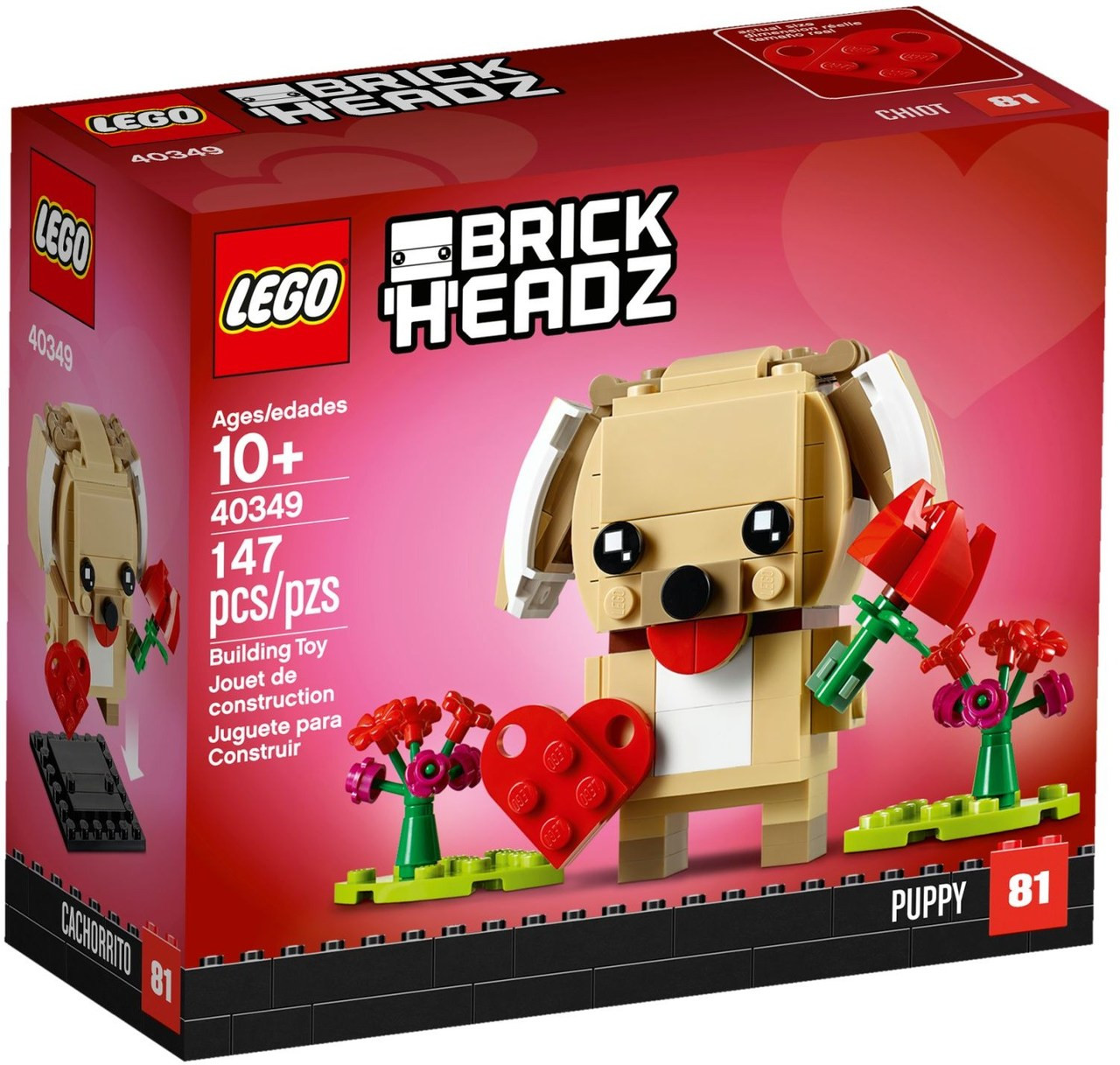 lego puppy brickheadz