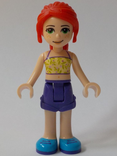 frnd384 LEGO® Friends Mia, Dark Purple Shorts