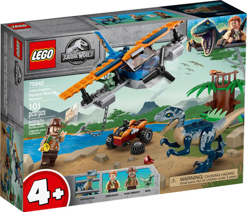 75942 LEGO® Jurassic World Velociraptor: Biplane Rescue Mission