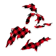 Plaid sticker pack