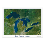 Great Lakes Satellite Photo