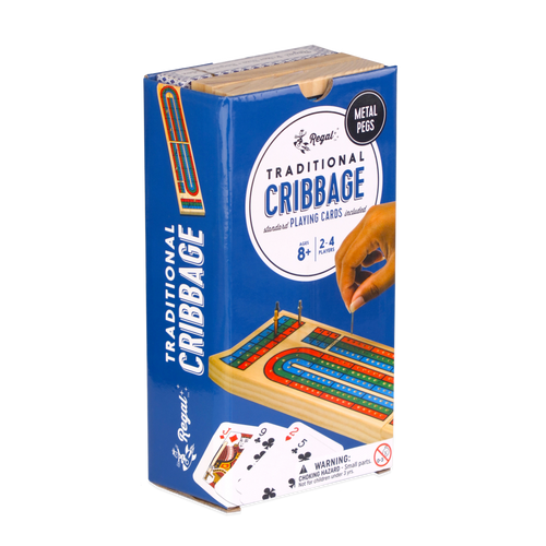Classic Cribbage Board & Card Set