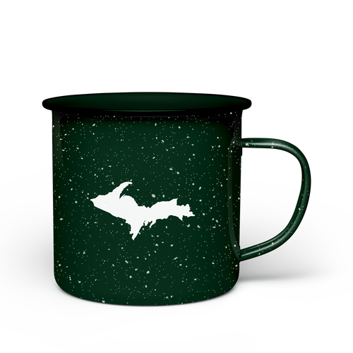 Upper Peninsula Enamel Camp Mug