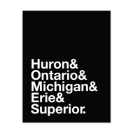 Great Lakes H.O.M.E.S. Print 