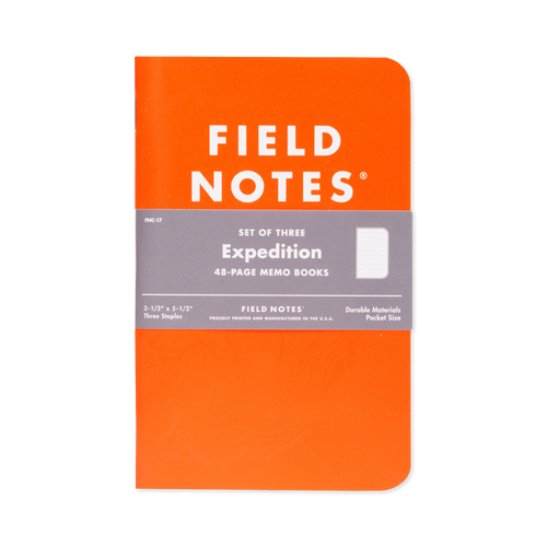 FIELD NOTES – Expedition 3-pack