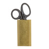 Tactical military medical velcro shear holder in coyote brown