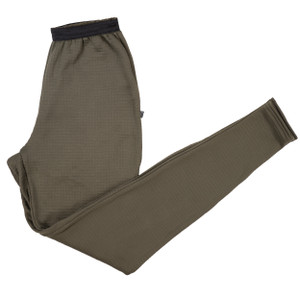 Ranger Green Women's Waffle Style Baseline Bottoms Ranger Green Women's Waffle Style Baseline Bottoms