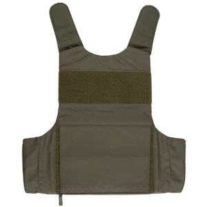 Front View of Slick Rear Bag in Ranger Green