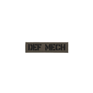 4"x 1" Name Tape Patch in Ranger Green with Black Text 4"x 1" Name Tape Patch in Ranger Green with Black Text