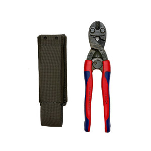 front side view of a mini cutter pouch by DM in ranger green front side view of a mini cutter pouch by DM in ranger green