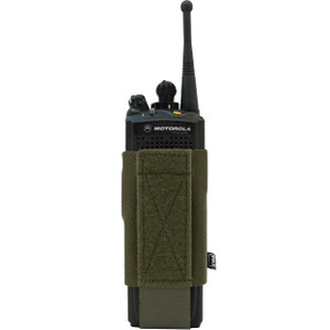 Front view of Medium Radio Placard Expansion with Motorola radio Front view of Medium Radio Placard Expansion with Motorola radio