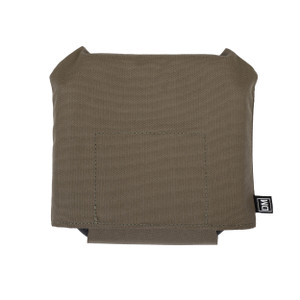 Front view of 6x6 Side Plate Bag in Ranger Green Front view of 6x6 Side Plate Bag in Ranger Green