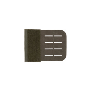 Front view of the Sidekick adapter for Double and Single row Molle pouches in Ranger Green Front view of the Sidekick adapter for Double and Single row Molle pouches in Ranger Green