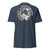 Rear View of FM-53 Small Logo Tee Midnight Navy