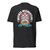 Front View of Def Mech Gundam Style Black Tee