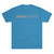 Front of DM Defense Mechanisms Logo Tee Vintage Turquoise Color Shirt Tri-Blend