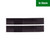 front side of 2 black velcro style straps for battle belts and assaulter belts