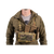 front view of 1 pair of x type chest rig straps in multicam worn in a man front view of 1 pair of x type chest rig straps in multicam worn in a man