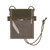 Front View of Badge Holder In Ranger Green