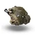 Helmet mounted view of NOC in Axon Flex 2 configuration in Ranger green