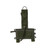 top view of a tactical military style counter weight pouch for night vision retention in ranger green top view of a tactical military style counter weight pouch for night vision retention in ranger green