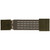 Front View of V3 5" Hybrid Structural Cummerbund in Ranger Green