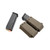 Front side view of a tactical military pistol mag pouch in ranger green for 2 pistol mags with magazines Front side view of a tactical military pistol mag pouch in ranger green for 2 pistol mags with magazines