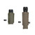 Front view comparison between the size 1- mk3 and size 2 - mk4 with OC spray cannisters Front view comparison between the size 1- mk3 and size 2 - mk4 with OC spray cannisters