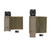 Size Comparison between size 1 mk 3 and size 2 mk4 Side ride pouch for right handed deployment Size Comparison between size 1 mk 3 and size 2 mk4 Side ride pouch for right handed deployment