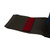 Open flap of TQ pouch showing insertion point for red tab Open flap of TQ pouch showing insertion point for red tab