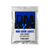 Blue mini chem lights 100 count silver resealable pouch with Defense Mechanisms branding, shown face up on a white product photography background.