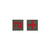 TQ and Medical Cross Patch in Ranger Green with Red Background TQ and Medical Cross Patch in Ranger Green with Red Background