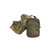 Front view of Ranger Green Mesh Organizer Bag for storing wet items to dry while in use Front view of Ranger Green Mesh Organizer Bag for storing wet items to dry while in use