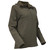 45 degree view of Women's Baseline Hoodie in Ranger Green 45 degree view of Women's Baseline Hoodie in Ranger Green