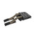 Side Profile of Double Pistol Mag Pouch with MOLLE + MOLLE Straps